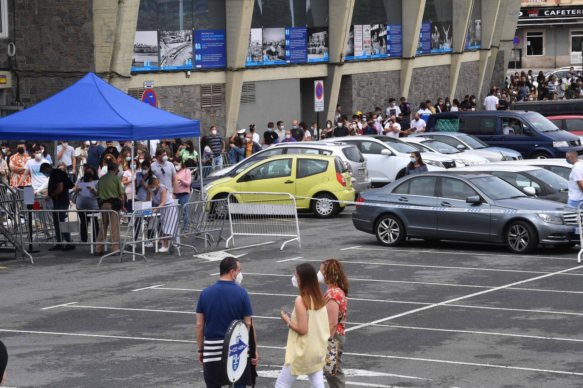 La Xunta realiza test de antígenos hoy en Riazor para aumentar los diagnósticos