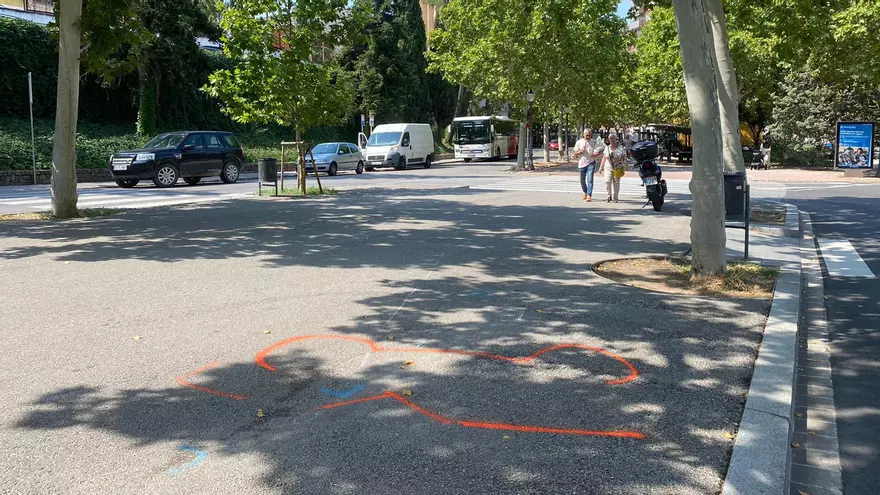 Un motorista de 44 anys perd la vida després d'accidentar-se a la plaça Espanya de Manresa