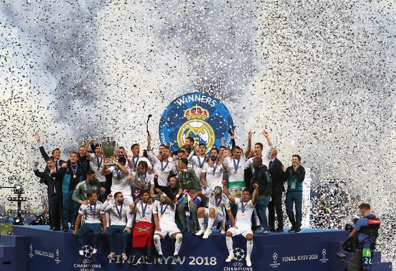 La victoria del Real Madrid en la final de Kiev, en imágenes