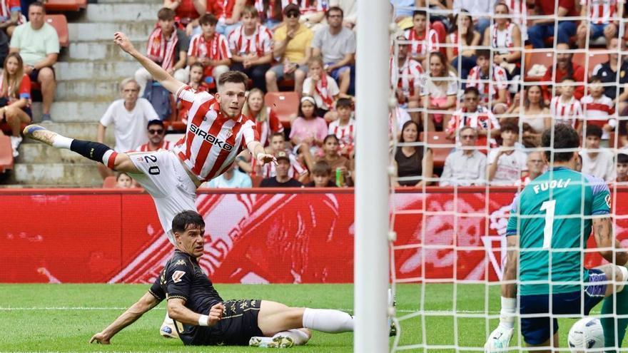 EN IMÁGENES: Así fue el partido entre el Sporting de Gijón y el Sabadell en El Molinón