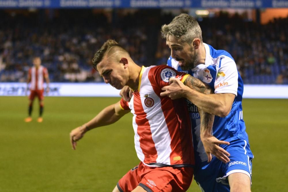 El Deportivo cae ante el Girona en Riazor