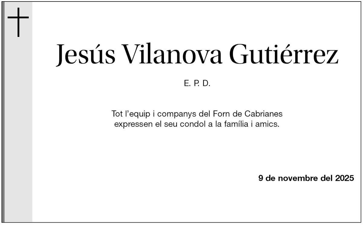 JESÚS VILANOVA GUTIÉRREZ