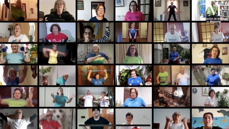 La campaña #yomemuevoencasa reúne a más de 2.000 mayores