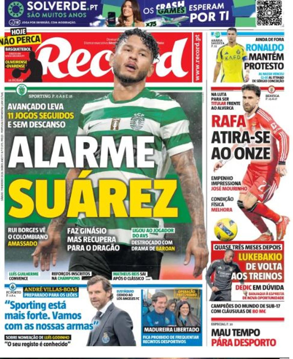 Las portadas de la prensa deportiva de hoy