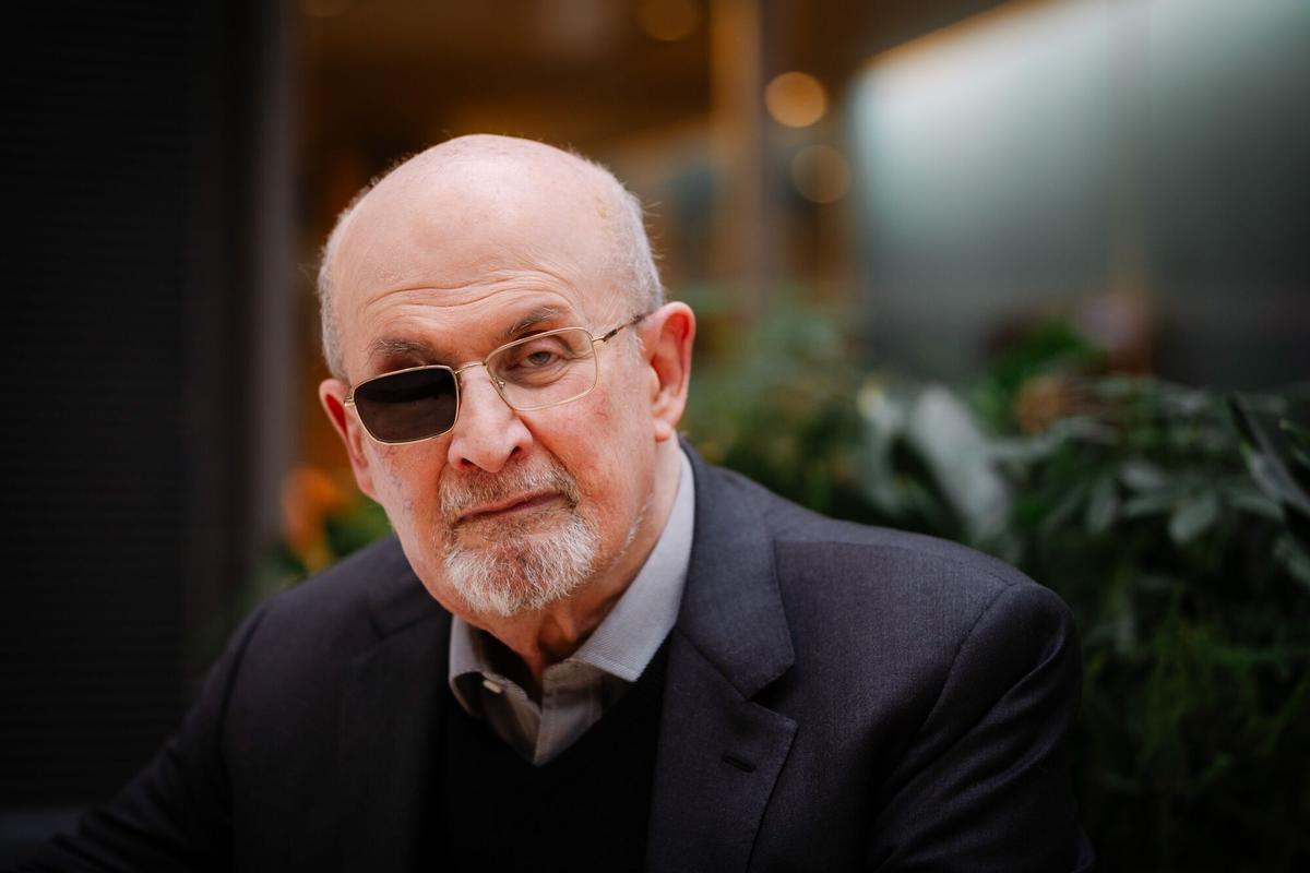 Salman Rushdie, en Londres.