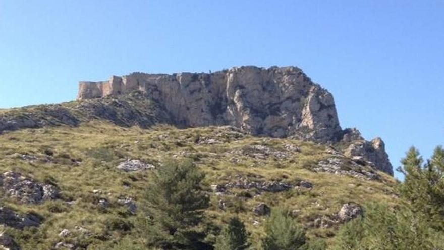 Una vista del Castell del Rei, una de las zonas de exclusión de Ternelles plasmadas en el PORN de la Serra de Tramuntana.