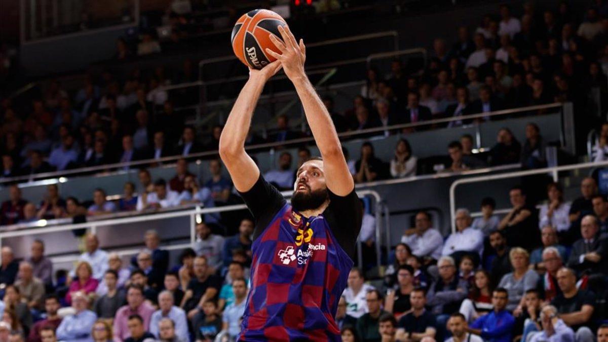 Mirotic es el máximo ártillero' del Barça tanto en ACB como en Euroliga