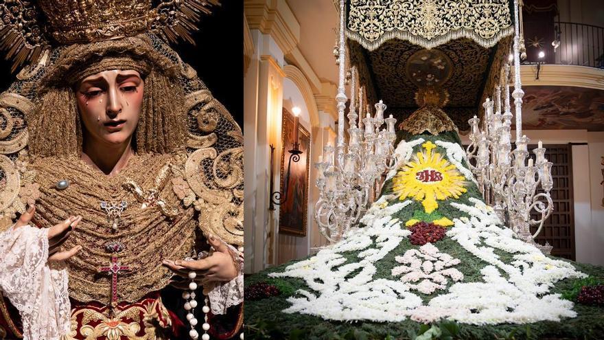 El manto de las Penas homenajea a Viñeros