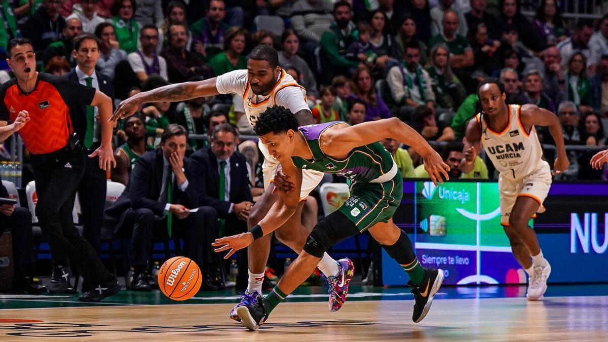 Unicaja - UCAM Murcia, en el Palacio Martín Carpena