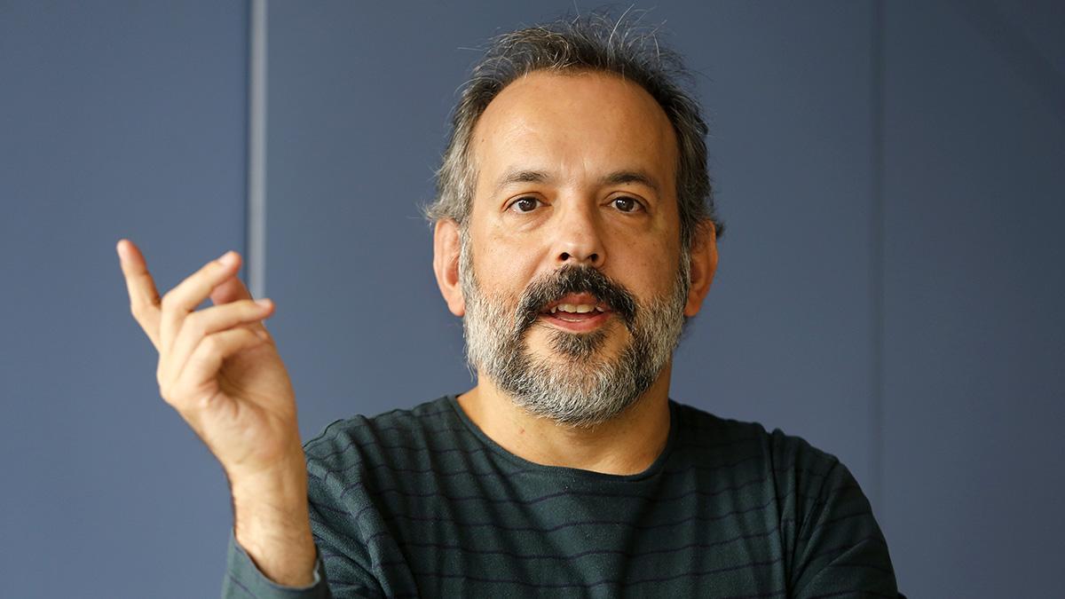 El escritor y periodista Miguel Ángel Delgado, autor de 'El cuaderno nocturno'.