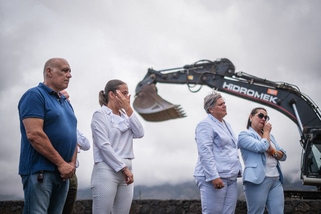 Inauguración carretera que atraviesa las coladas de La Palma "La puerta del futuro"