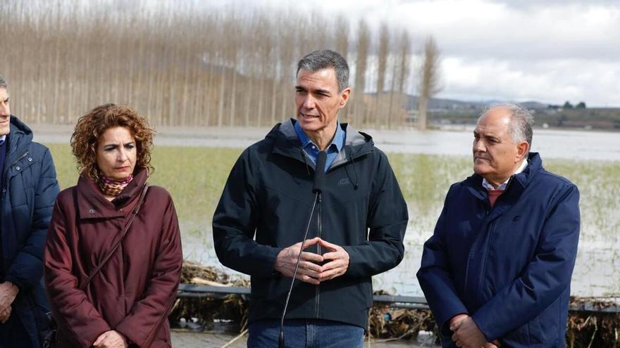 Pedro Sánchez anuncia un plan estatal de ayudas rápido al campo andaluz ante los destrozos de las borrascas