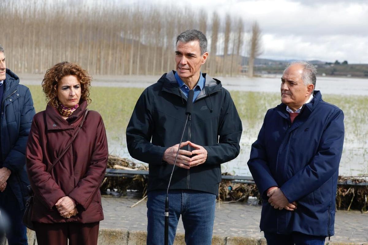 Pedro Sánchez en Huétor Tájar.