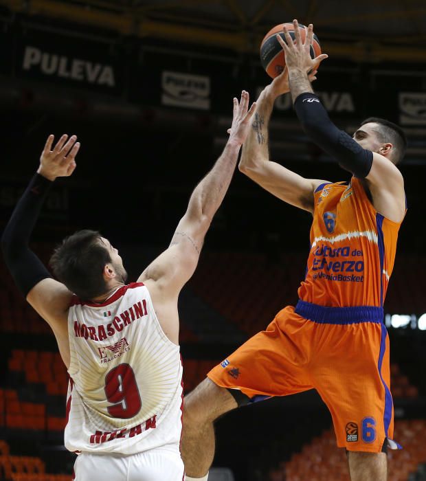 Las imágenes del Valencia Basket - Armani Milano