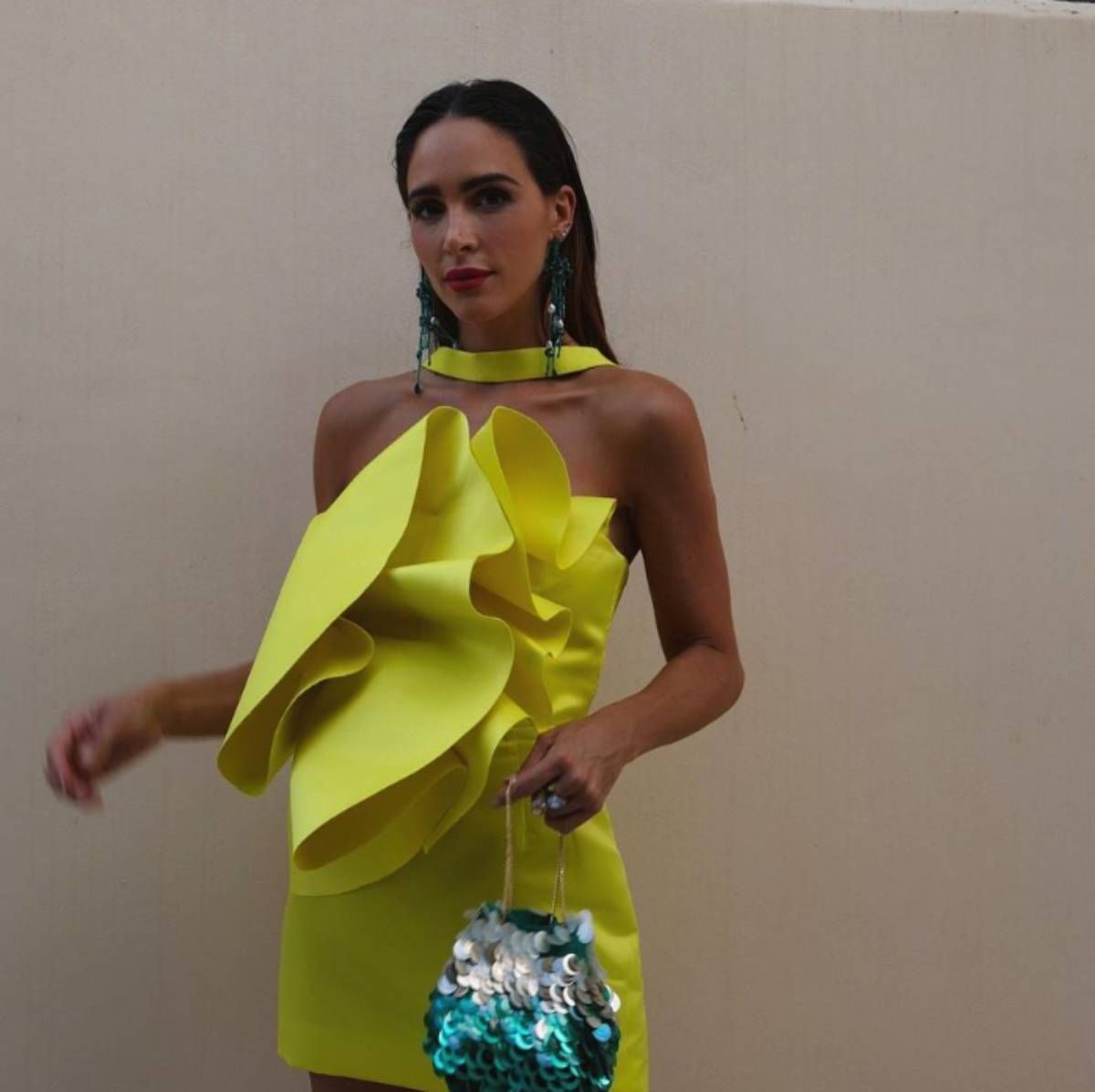 Rocío ha estrenado ya el vestido amarillo de Zara más