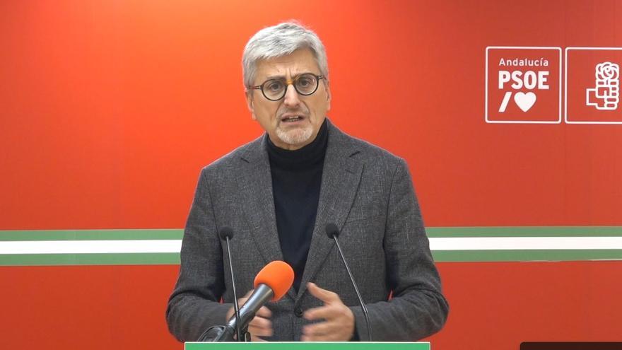 El secretario provincial del PSOE, Josele Aguilar, sobre las acusaciones a Antonio Navarro por acoso sexual