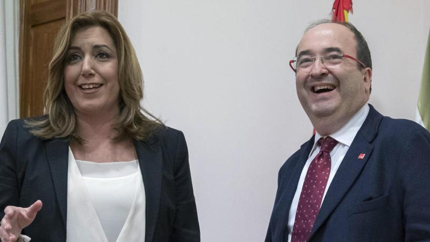 Díaz e Iceta coinciden en la necesidad de unir al PSOE