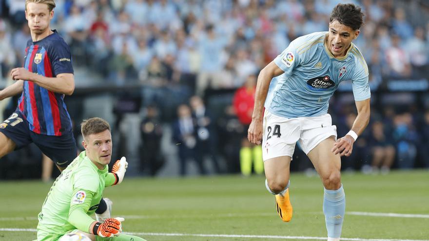 Celta - FC Barcelona | El primer gol de Gabri Veiga