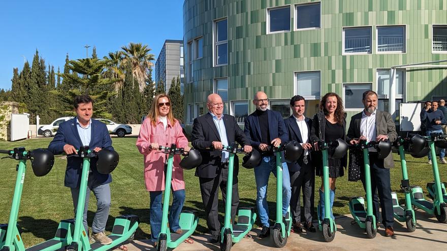 La EGM Parc Tecnològic Paterna pone en marcha un servicio pionero de patinetes compartidos