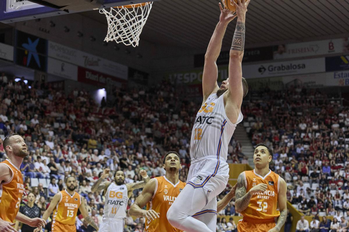 Les imatges del Bàsquet Girona - Pamesa València