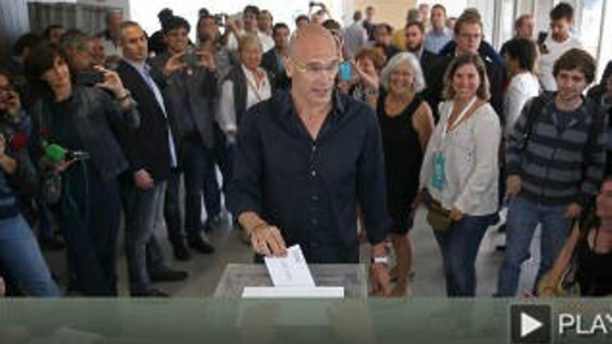 Romeva: "Sea cuál sea el mandato vamos a respetarlo"