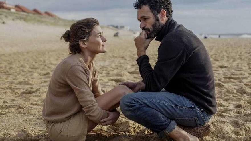 Marta Nieto y Rodrigo Sorogoyen durante el rodaje de &#039;Madre&#039;.