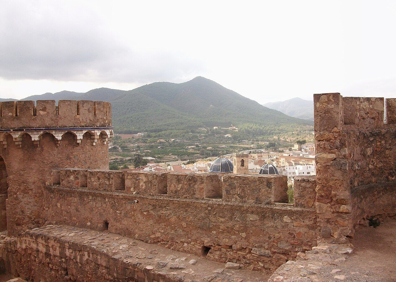 Vista desde las torres del Castillo de Onda en Jaén