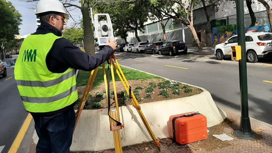 La Junta señala que las obras avanzan en el tramo entre la Estación Guadalmedina y la calle Hilera.