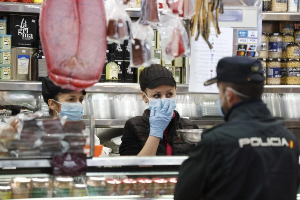 Multa al Mercado Central por no usar guantes ni mascarillas en la crisis del coronavirus