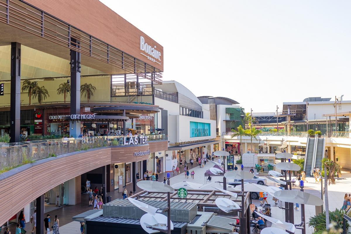 Imagen del centro comercial Bonaire.