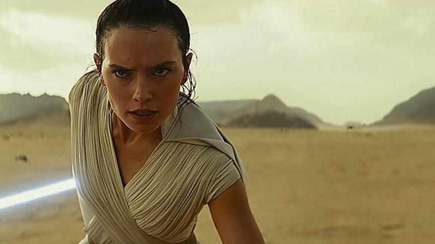 Daisy Ridley, en un fotograma de &quot;Episodio IX&quot;.