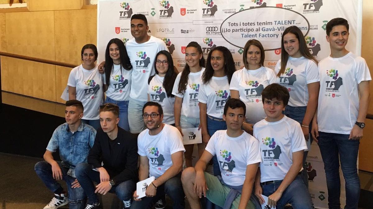 Finalistas del Gavà-Viladecans Talent Factory 2017