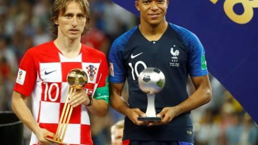 Modric i Mbappé, dos dels grans triomfadors al Mundial de Rússia