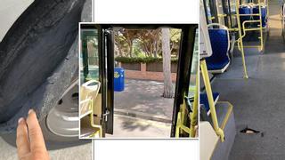 Puertas que no cierran y ruedas con boquetes: las averías persisten en los buses del Baix Llobregat