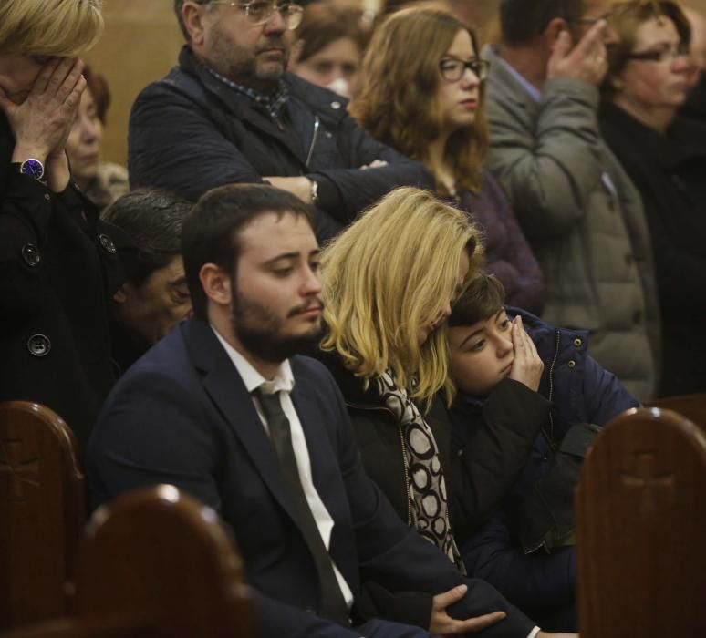 Funeral por Eloy Palacio, bombero fallecido en Oviedo