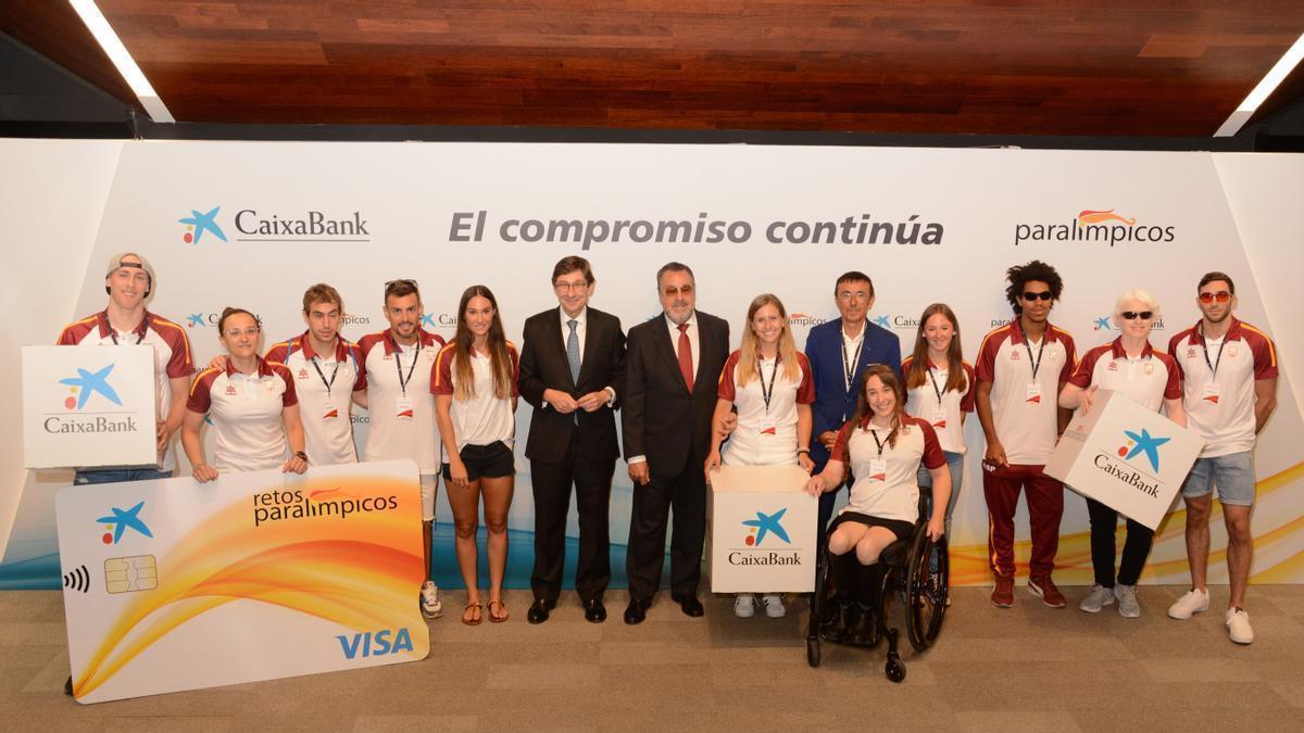 La sede corporativa de CaixaBank en Madrid ha albergado la presentación del nuevo acuerdo.