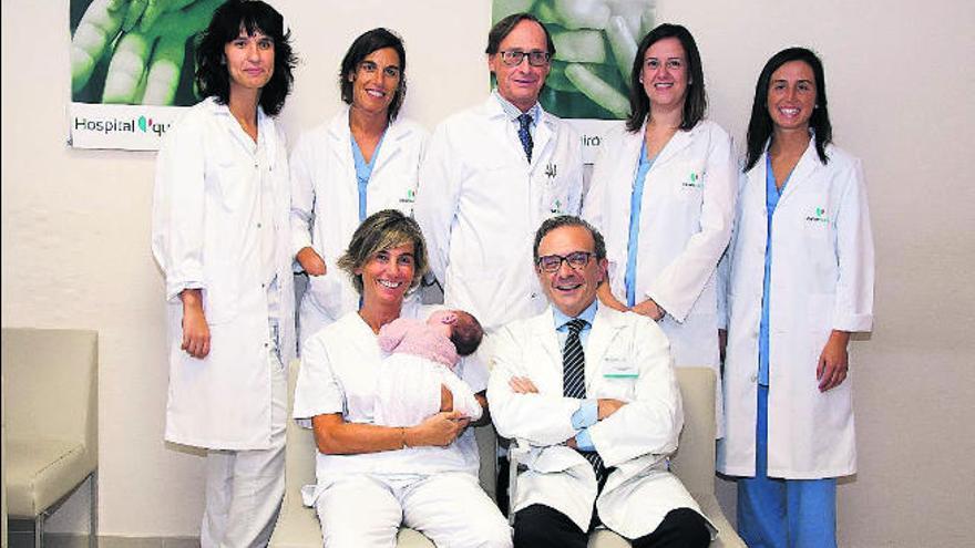 El equipo de profesionales de la Unidad de Reproducción Asistida Grupo Ron del Hospital Quirónsalud.