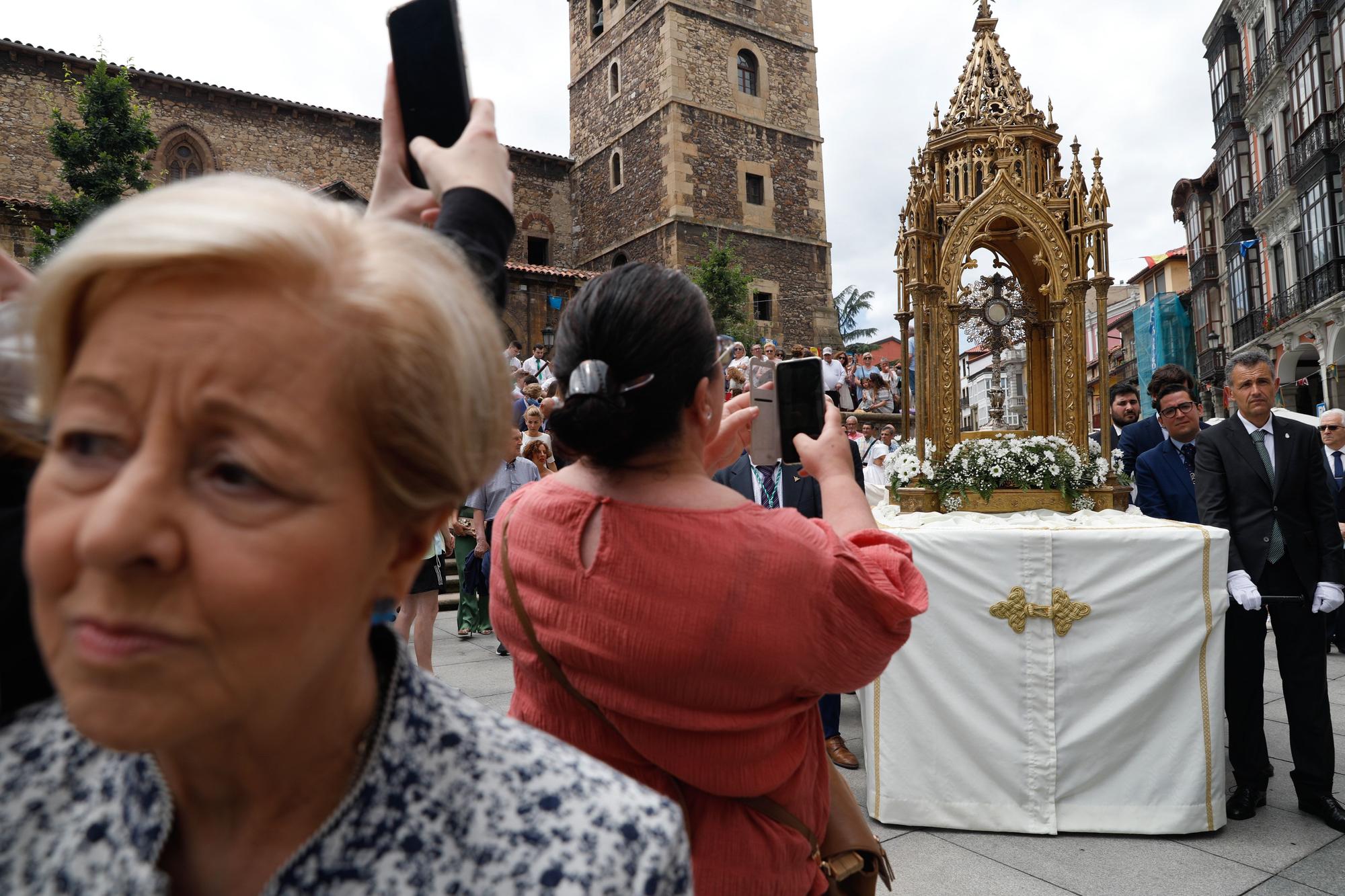 Así fue la fiesta del Corpus en Avilés