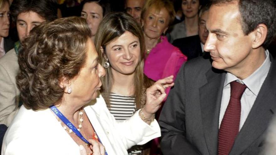 Rita Barberá ha recriminado al presidente del Gobierno que no se cursara invitación al president de la Generalitat