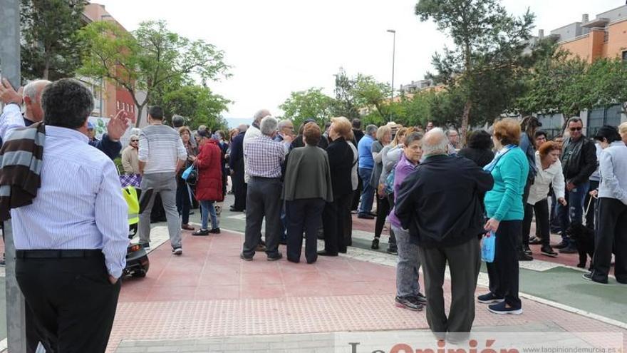 Concentración en Espinardo por la inseguridad de la pedanía