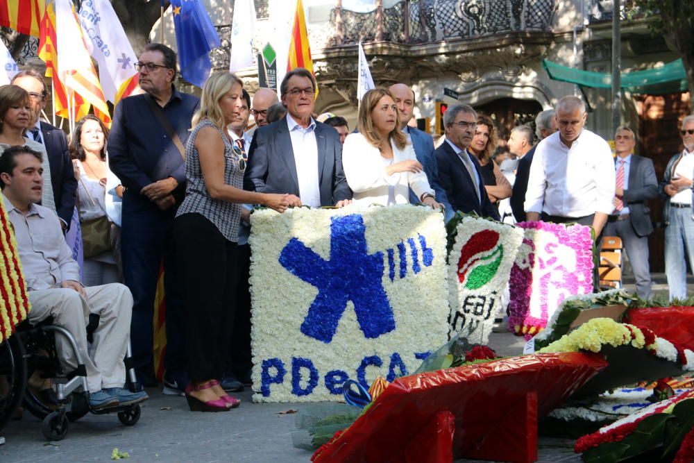 La Diada de l'11 de setembre a Catalunya