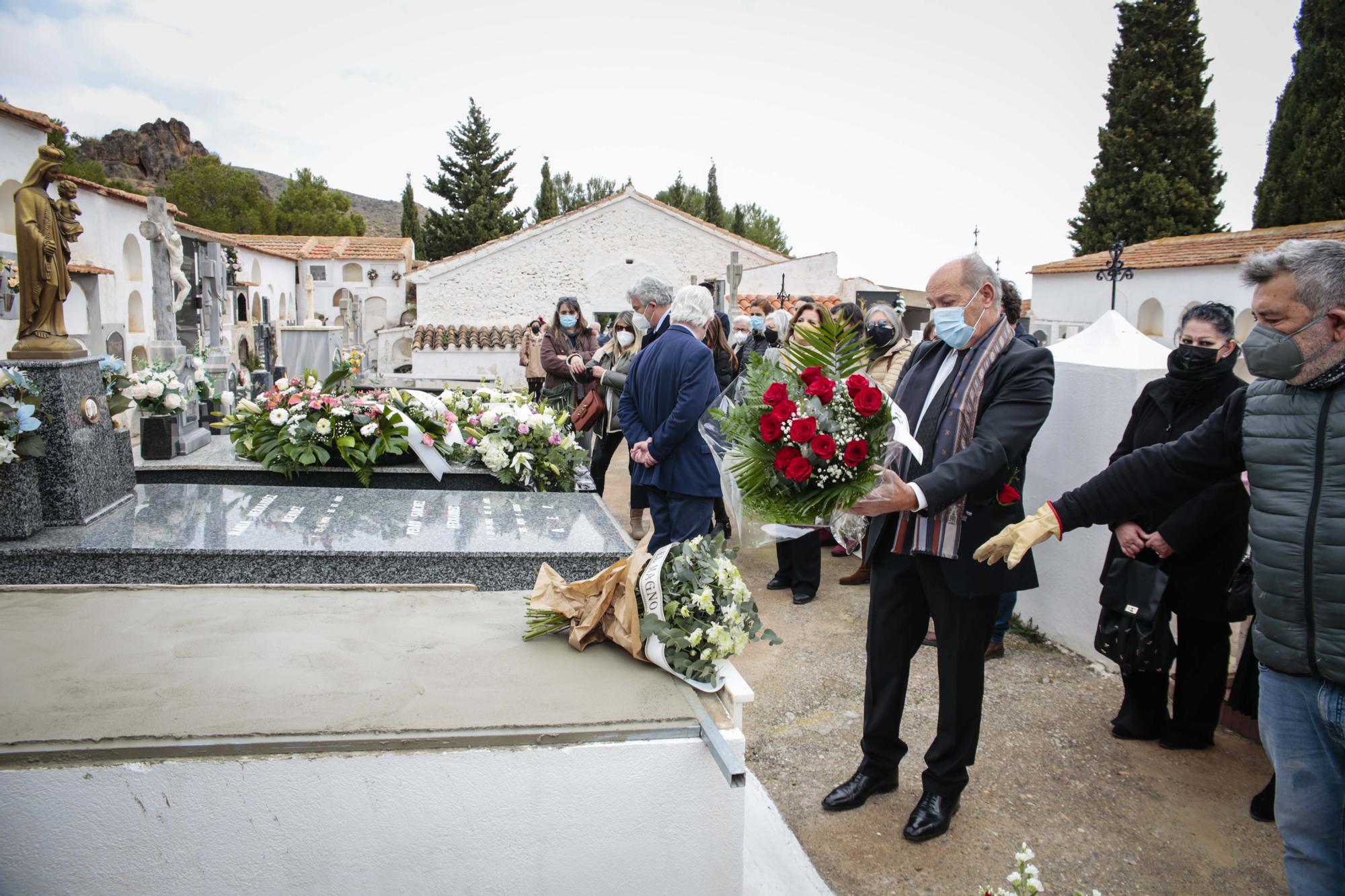 Funeral de Margarita Lozano: Lorca despide a la actriz