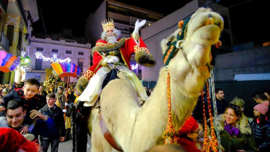 La Cabalgata de los Reyes Magos de Elda el año pasado.