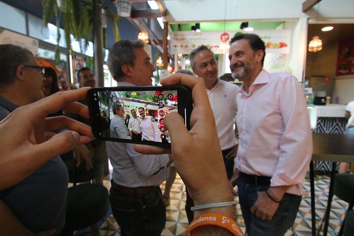 Edmundo Bal en la jornada electoral de Ciudadanos en Córdoba