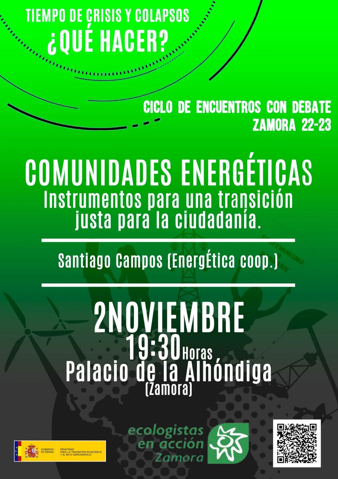 Ciclo de encuentros con debate de Ecologistas en Acción Zamora