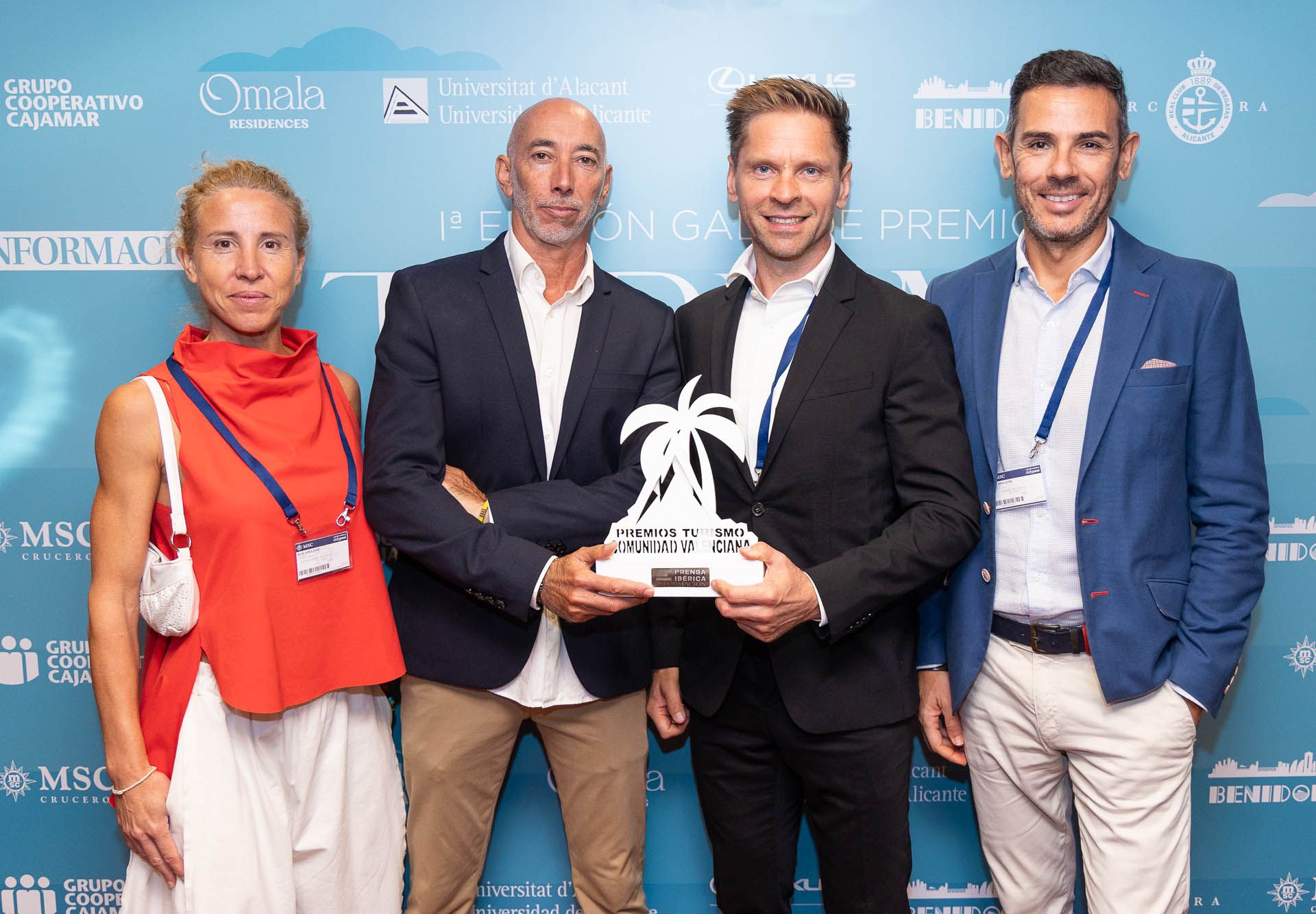 INFORMACIÓN celebra en el  MSC Music la Iª Gala de los Premios Turismo