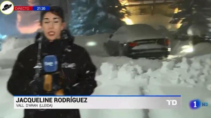 Jacqueline Rodríguez en el Vall d&#039;Aran.