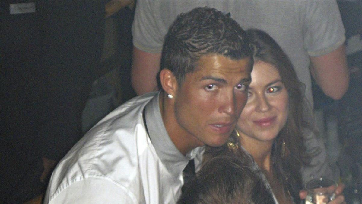 Cristiano Ronaldo y Kathryn Mayorga, en junio del 2009 en Las Vegas.