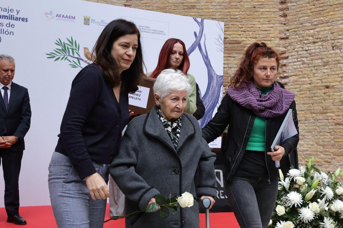 Familiares de Esteban Giménez Ezpeleta.