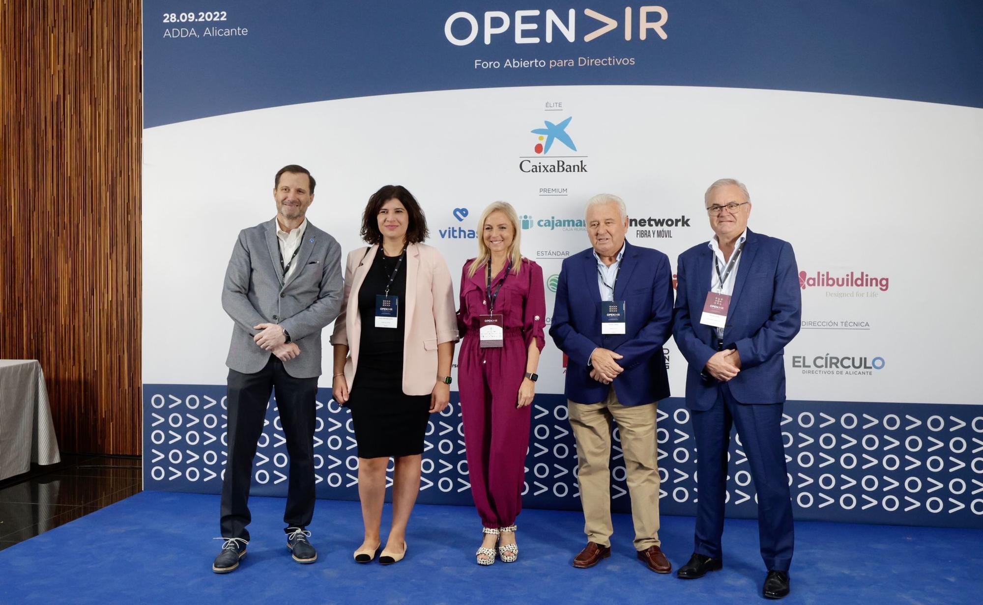 El consejero delegado de CaixaBank, Gonzalo Gortázar, participa en el congreso Opendir, organizado por el Círculo-Directivos de Alicante en el ADDA